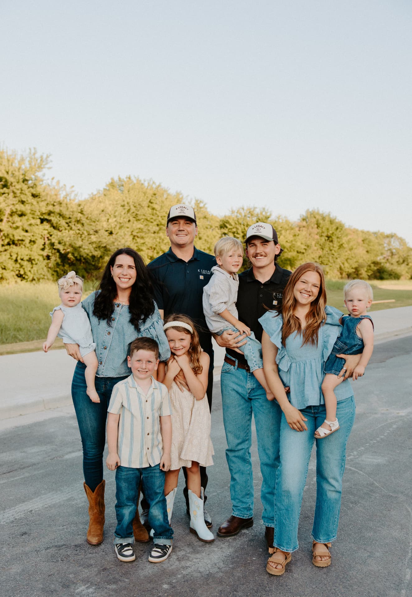 The Knowles family, owners of K Legacy Lighting